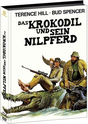 Das Krokodil und sein Nilpferd (1979) (Cover B, Wattiert, Limited Edition, Mediabook, Blu-ray + DVD)