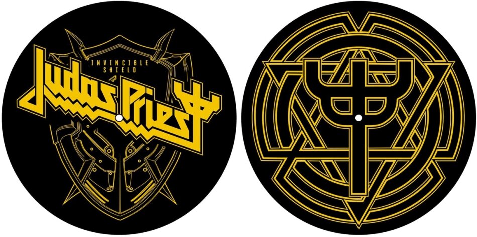 Judas Priest Turntable Slipmat Set - Invincible Shield