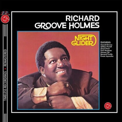 Richard "Groove" Holmes - Night Glider (2024 Reissue, Unidisc Records, 160 Gramm, Limited Edition, Red Clear Vinyl, LP)