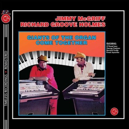 Jimmy McGriff & Richard "Groove" Holmes - Come Together (2024 Reissue, Unidisc Records, 160 Gramm, Limited Edition, Blue Vinyl, LP)