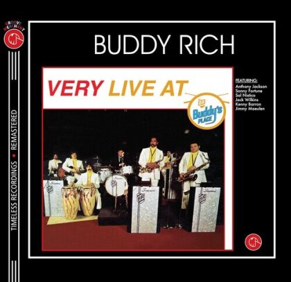Buddy Rich - Very Live At Buddy's Place (2024 Reissue, Unidisc Records, 160 Gramm, Edizione Limitata, Yellow Vinyl, LP)