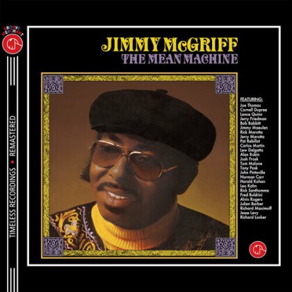 Jimmy McGriff - Mean Machine (2024 Reissue, Unidisc Records, 160 Gramm, Limited Edition, Yellow Vinyl, LP)