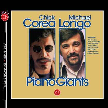 Chick Corea & Michael Longo - Piano Giants (2024 Reissue, Unidisc Records, 160 Gramm, Limited Edition, Blue Pink Vinyl, LP)