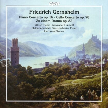 Friedrich Gernsheim (1839-1916), Alexander Hülshoff & Oliver Triendl - Piano Concerto op.16 - Cello Concerto op.78 - Zu e