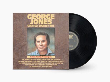 George Jones - Greatest Country Hits (2025 Reissue, Curb Records, LP)