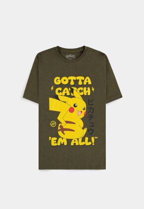 Pokémon - Pikachu Gotta Catch 'em All! Men's Short Sleeved T-shirt