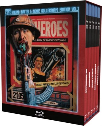 Bruno Mattei - 5 Movies - Vol. 1 (Bahnhofskino, Collector's Edition, 5 Blu-rays)
