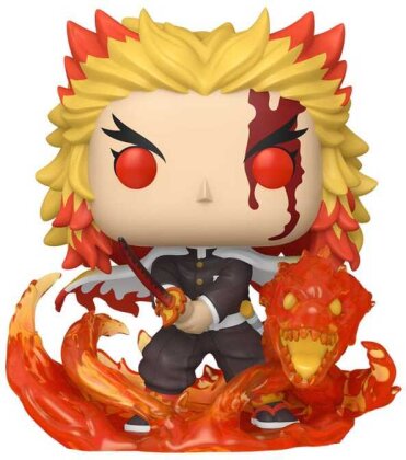 Demon Slayer - Kimetsu no Yaiba POP! Animation Vinyl Figur Kyojuro Rengoku 9th form Exclusive 9 cm