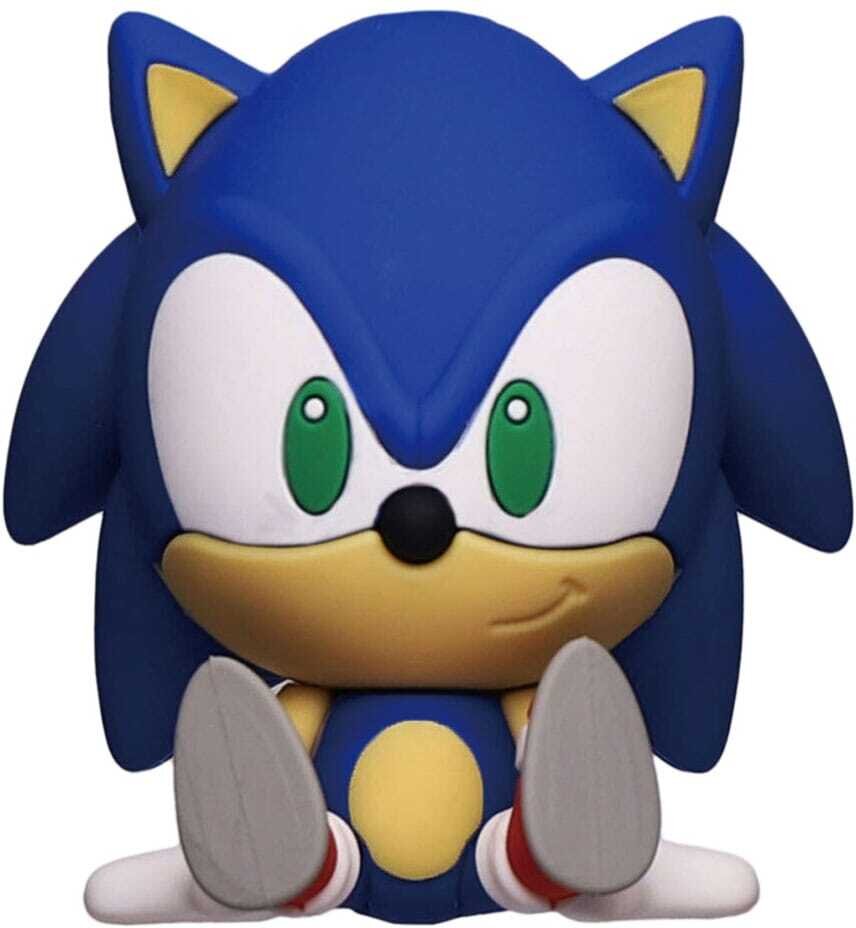 Sonic - The Hedgehog 3D Magnet Sonic Sitting