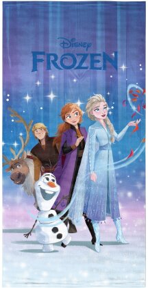 Disney - Serviette de plage en microfibre "La Reine des neiges" (140x70cm)