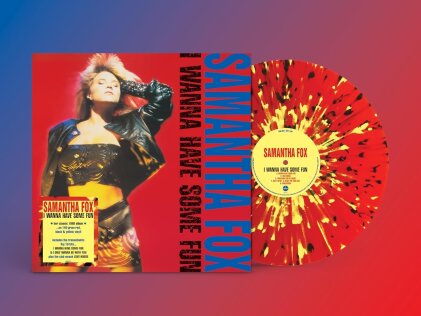 Samantha Fox - I Wanna Have Some Fun (2025 Reissue, Demon/Edsel, Yellow/Black/Red Vinyl, LP)