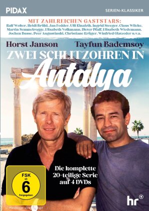 Zwei Schlitzohren in Antalya - Die komplette Serie (Pidax Serien-Klassiker, 4 DVDs)