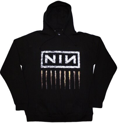 Nine Inch Nails Unisex Pullover Hoodie - Downward Spiral (Black)