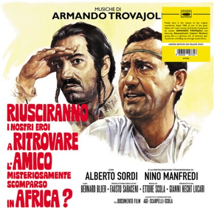 Armando Trovajoli - Riusciranno I Nostri Ero A Ritrovare L’ Amico Misteriosamente Scomparso In Africa? - OST (Yellow Vinyl, LP)