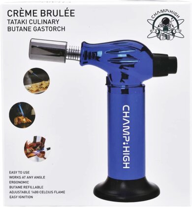 Champ High Tataki Créme Brulée Butane Gas Torch Blue