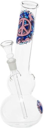 Amsterdam Greenline Glasbong Pink 21cm