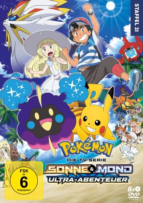 Pokémon - Die TV-Serie - Staffel 21: Sonne und Mond Ultra-Abenteuer (6 DVDs)