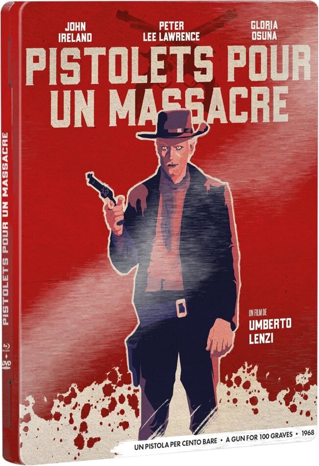 Pistolets pour un massacre (1968) Boîtier métal FuturePak, Édition Limitée, Blu-ray + DVD