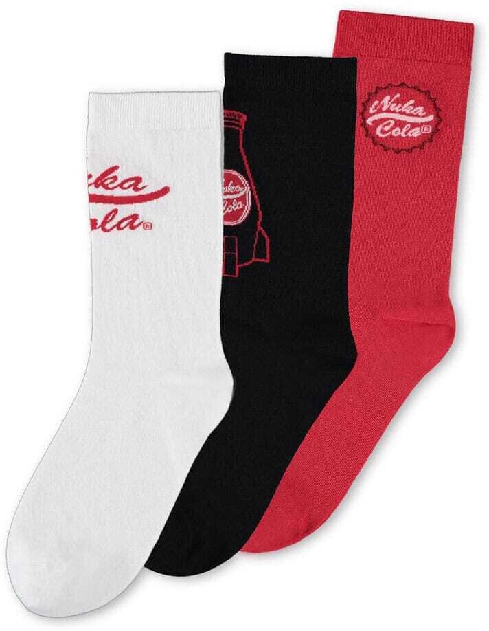 Fallout Socken 3er-Pack Nuka Cola 39-42