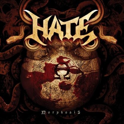 Hate (Poland) - Morphosis (2025 Reissue, Listenable Records, Limited Edition, Red Vinyl, LP)