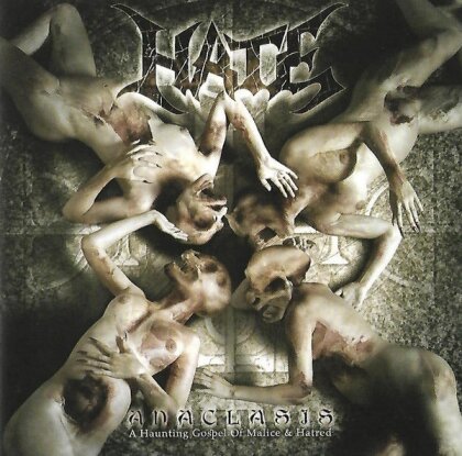 Hate (Poland) - Anaclasis - Haunting Gospel Of Malice & Hatred (2025 Reissue, Listenable Records, Limited Edition, Red Vinyl, LP)