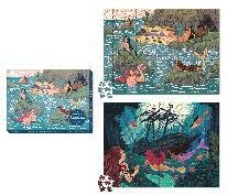 Mermaids 2-in-1 Double-Sided 500-Piece Puzzle