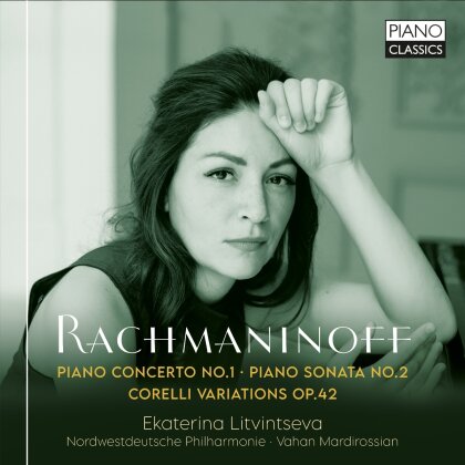 Nordwestdeutsche Philharmonie, Sergej Rachmaninoff (1873-1943), Vahan Mardirossian & Ekaterina Litvintseva - Piano Concerto No. 1 Piano Sonata No. 2