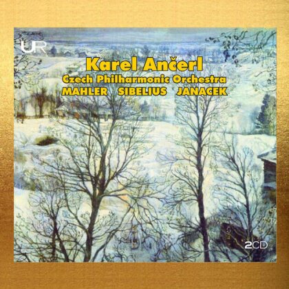 Gustav Mahler (1860-1911), Jean Sibelius (1865-1957), Leos Janácek (1854-1928), Karel Ancerl & Czech Philharmonic Orchestra - Ancerl Conducts Mahler & Sibelius & Janacek (2 CD)