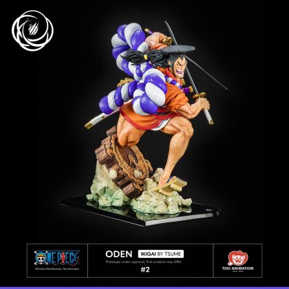 Tsume Art - IKIGAI 1/6 - One Piece - Oden Statue 44cm