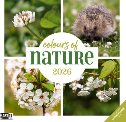 Colours of Nature Broschürenkalender 2026 - 30x30 - Art12