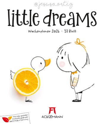 Little Dreams Wochenplaner Kalender 2026