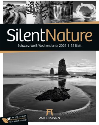 Silent Nature Wochenplaner Kalender 2026