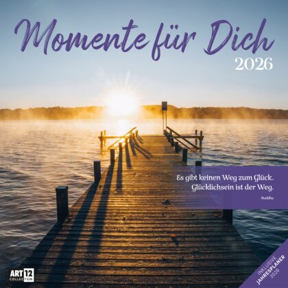 Momente für Dich Broschürenkalender 2026 - 30x30 - Art12