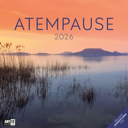 Atempause Broschürenkalender 2026 - 30x30 - Art12