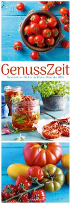 GenussZeit Triplet-Kalender 2026 | Ein sinnlicher Blick in die Küche