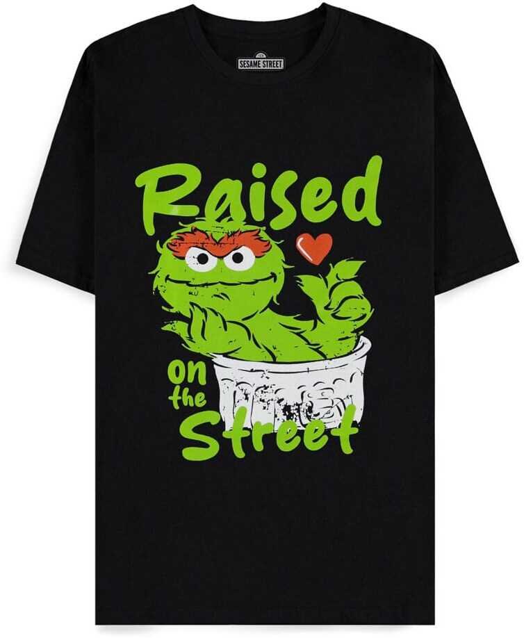 Sesamstraße T-Shirt Raised on the Street Größe L