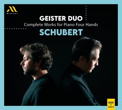 Geister Duo & Franz Schubert (1797-1828) - Complete Works For Piano Four Hands (7 CD)