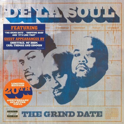 De La Soul - Grind Date (2025 Reissue, BMG Rights Management, 20th Anniversary Edition, Splatter Vinyl, 2 LPs)