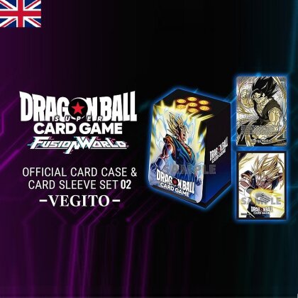 Card Case and Card Sleeves Set 02 - Vegetto - Dragon Ball Super : Fusion World