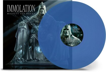 Immolation - Majesty And Decay (2025 Reissue, Nuclear Blast, Transparent Blue Vinyl, LP)