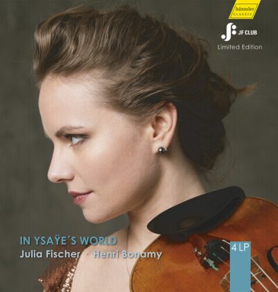 Eugène Ysaÿe (1858-1931), Johann Sebastian Bach (1685-1750), Julia Fischer & Henri Bonamy (Piano) - In Ysaÿe's World (4 LPs)