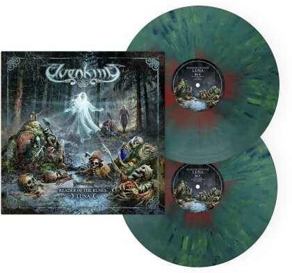 Elvenking - Reader Of The Runes-Luna (Gatefold, Limited Edition, Splatter Vinyl, 2 LPs)