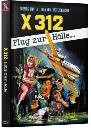 X 312 - Flug zur Hölle (1971) (Cover A, Edizione Limitata, Mediabook, Blu-ray + DVD)