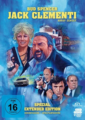 Jack Clementi, Anruf genügt - Serienfassung + Spielfilmfassung (Gesamtedition, Extended Special Edition, 9 DVDs)