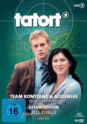 Tatort - Team Konstanz & Bodensee - Alle 31 Fälle (Gesamtedition, 16 DVDs)