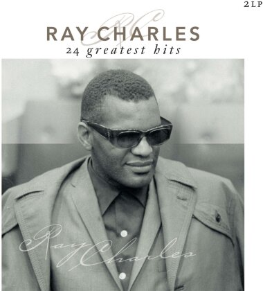 Ray Charles - 24 Greatest Hits (2025 Reissue, Vinyl Passion, Crystal Clear Vinyl, 2 LPs)
