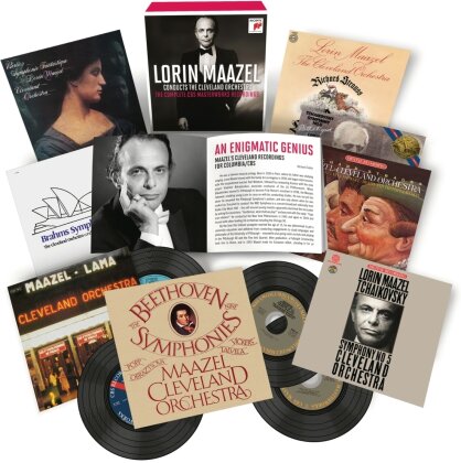 Lorin Maazel & The Cleveland Orchestra - Lorin Maazel Conducts the Cleveland Orchestra (15 CDs)