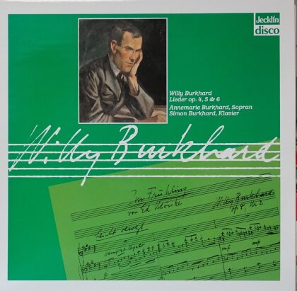 Willy Burkhard (1900-1955), Annemarie Burkhard & Simon Burkhard - Lieder op.4-6 (LP)