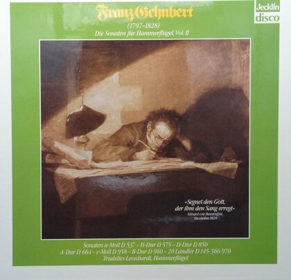 Franz Schubert (1797-1828) & Trudelies Leonhardt - Die Sonaten für Hammerflügel - Vol.II (4 LPs)