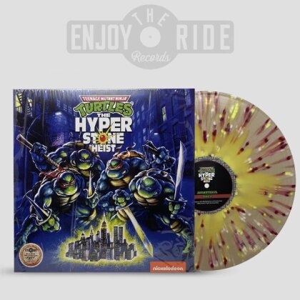 Konami Kukeiha Club - Teenage Mutant Ninja Turtles: The Hyperstone Heist - OST (Brown/Yellow/Red/Vinyl, LP)
